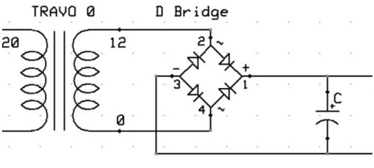 contoh rangkaian adaptor