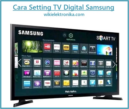 cara setting tv digital samsung