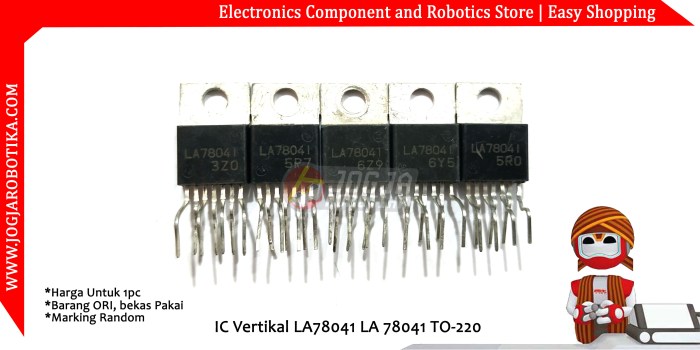 Persamaan ic la 78041