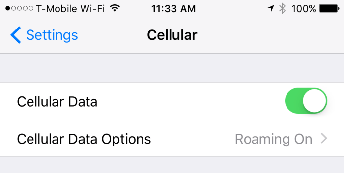 Cara off wa tanpa mematikan data seluler di iphone