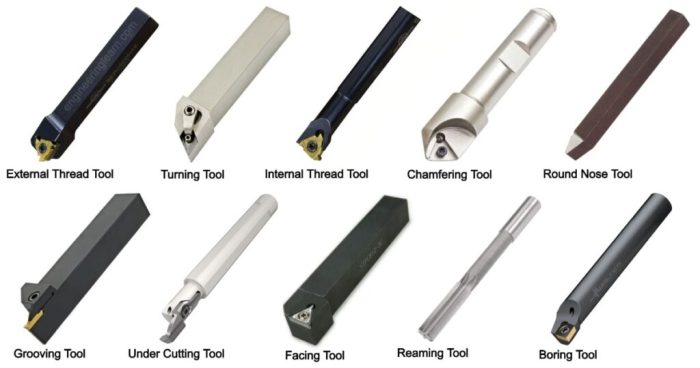 Cutting cnc turning tools types tool classifications select machining Pahat bubut yang dipakai untuk membubut bertingkat adalah