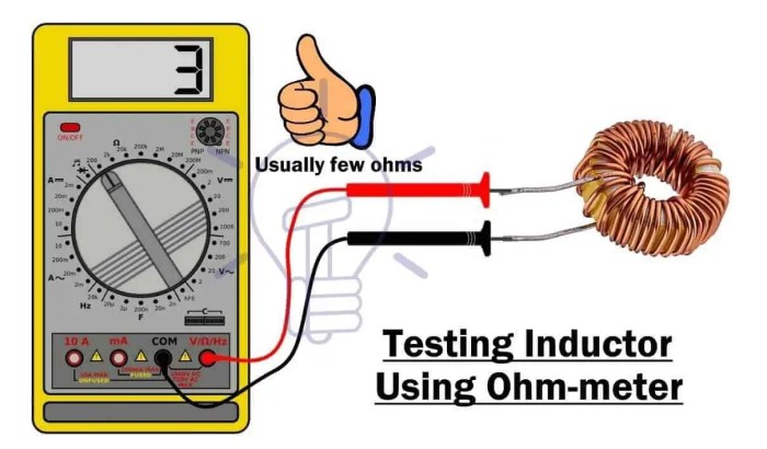 Multimeter inductor neodymium Cara Mengukur Induktor Menggunakan Multimeter