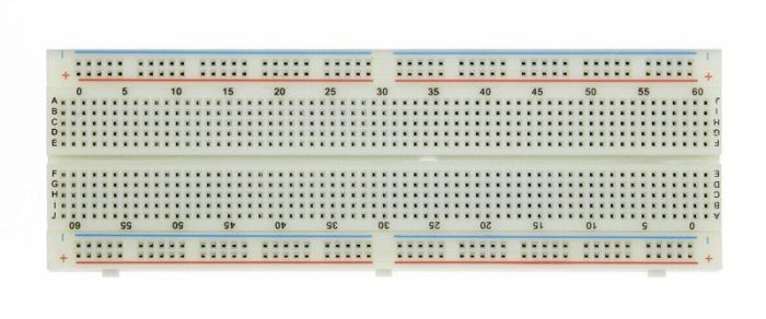 Breadboard use sparkfun learn anatomy major features tutorials Pengertian dan Fungsi Breadboard