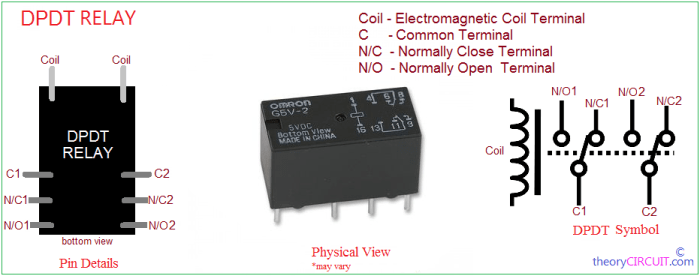 Relay dpdt spdt connection locking scooter controlling mechanism electric coil forum Apa itu relay dpdt