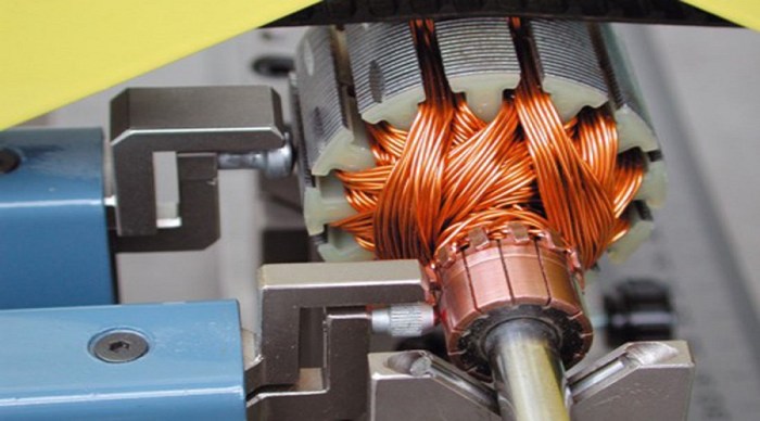 Commutator segments ac dc applications working sectional cross Apa itu Komutator