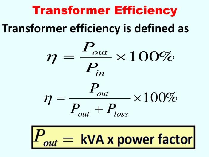 Transformer efficiency transformers presentation ppt powerpoint formula slideserve Efisiensi Trafo (Transformator) dan cara menghitungnya