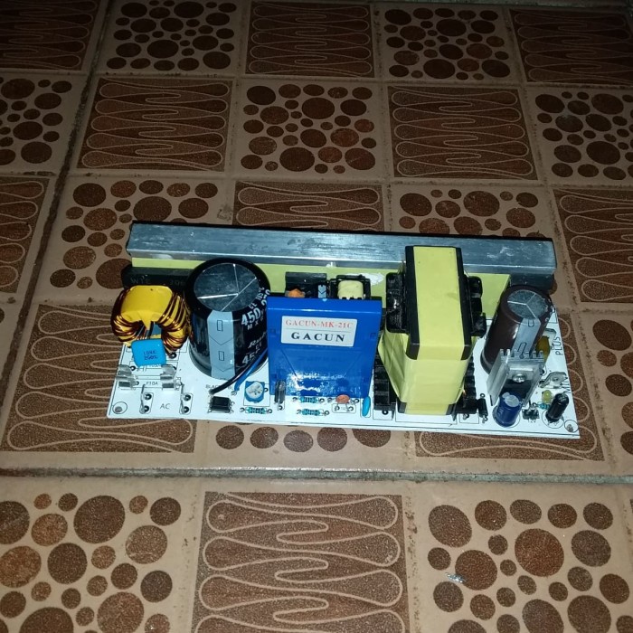 Smps elektronika tata komponen letak 7 contoh skema smps gacun dan penjelasannya